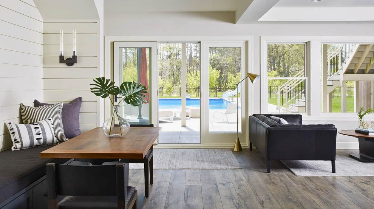 Got a Pool Got a Basement There Is Nothing Better Than Water-Resistant LVP Flooring From Legendary Floors